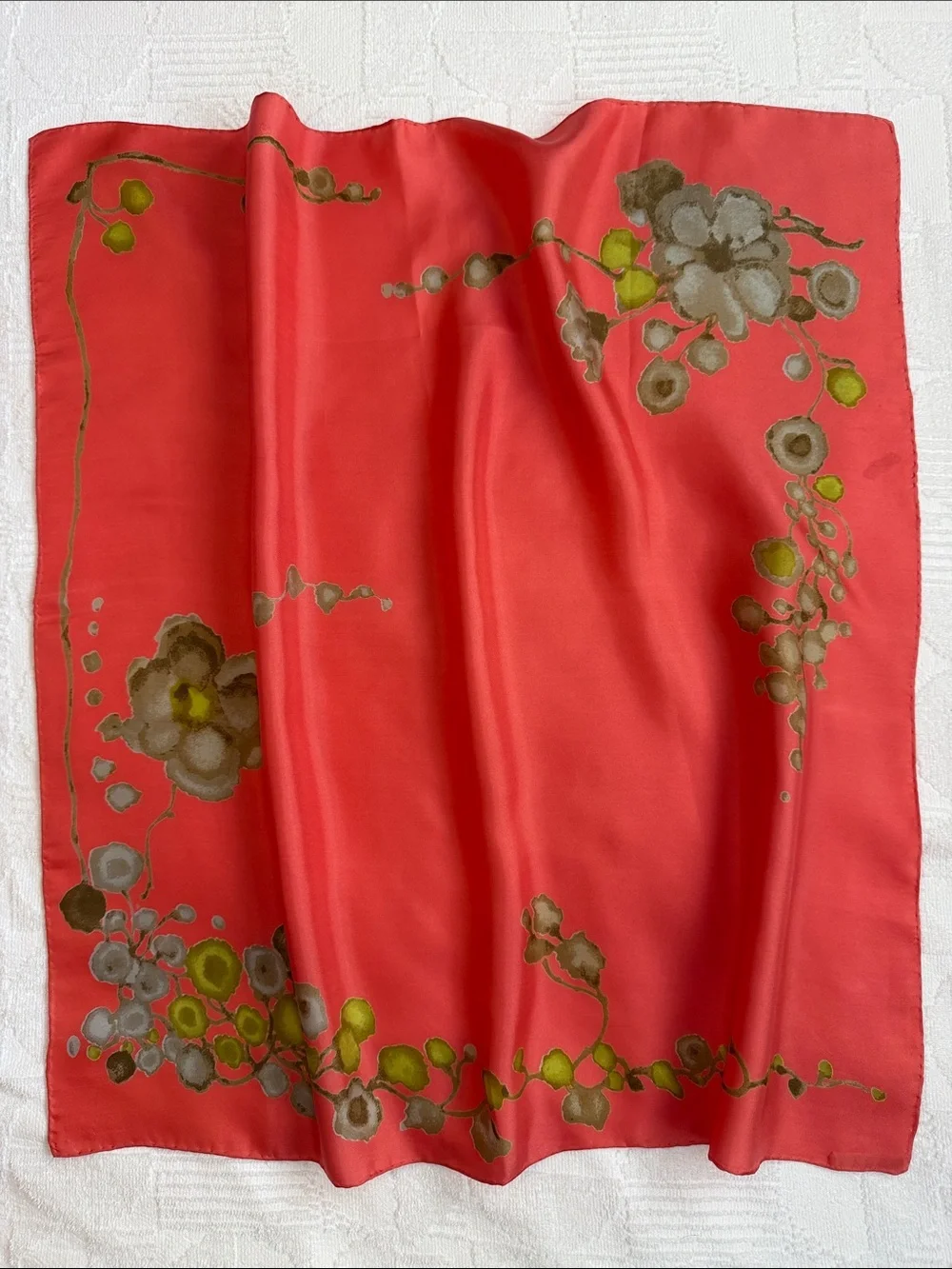 Creation Brauchbar Silk Scarf from Switzerland